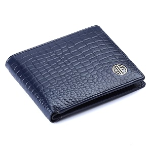 hammonds flycatcher genuine leather wallets for men  croc blue men39s wallet  rfid protected leather wallet for men  mens wallet with 4 card slots  purse for menmoney bag for men - gift for him