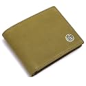 HAMMONDS FLYCATCHER Genuine Leather Wallets for Men, Moss Green | RFID Protected Leather Wallet for Men | Mens Wallet with 4 Card Slots | Gift for Valentine Day, Fathers Day, Birthday