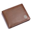 HAMMONDS FLYCATCHER Genuine Leather Wallets for Men, Brown | RFID Protected Leather Wallet for Men | Mens Wallet with 4 Card Slots | Gift for Valentine Day, Father Day, Birthday