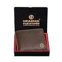 HAMMONDS FLYCATCHER RFID Protected Bi-Fold Wallet for Men Leather Original, Mens Wallet, Leather Wallets for Men, Classic Purse with 4 Card Slots, Coin Pocket, Gift for Mens - Brushwood
