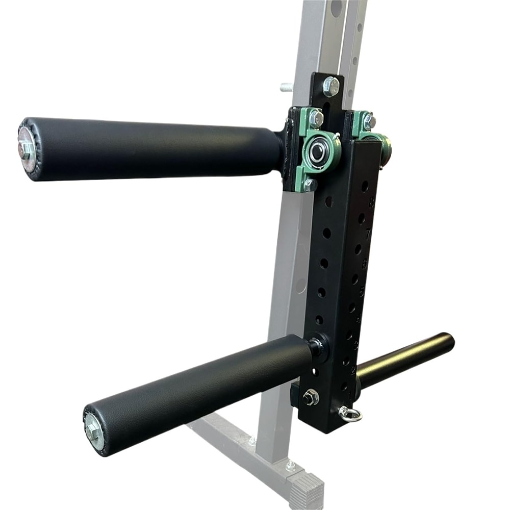 LINYpA66 Hamstring Curl Squat Rack Attachment Power Rack Mounted Leg ...
