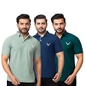 HANABY Men39s Summer Polo Solid Half Sleeves