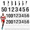 Hanaive Running Bib Numbers for Marathon Sports