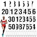 Hanaive Running Bib Numbers for Marathon Sports