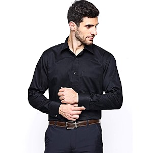 Hancock Solid Pure Cotton Slim Fit Shirt
