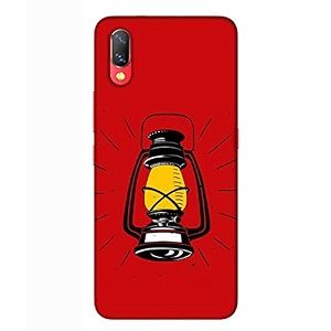 hand drawn vintage kerosene lamp hard printed designer case for vivo nex s back cover mrr1483