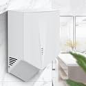 Hand Dryer 6-10 Seconds to Dry, 1500W Electric Hand Dryer for Toilets Commercial, Automatic Sensor Hand Dryer for Kitchen, Bathroom and Toilet, V-Shaped Independent Air Outlet(White)