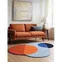 Hand Made Tufted Carpet Premium Wool Abstract