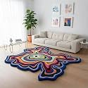 Hand Made Tufted Carpet Premium Wool Abstract