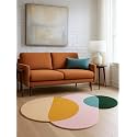 Hand Made Tufted Carpet Premium Wool Abstract