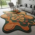 Hand Made Tufted Carpet Premium Wool Abstract