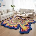 Hand Made Tufted Carpet Premium Wool Abstract