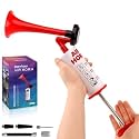 Hand Pump Air Horn for Boat Safety Noise Maker for Sporting Events