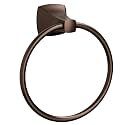 Hand Towel Holder for Bathroom Towel Ring Bronze Wall Mount
