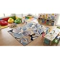 Hand Tufted Premium Wool Floral Abstract Rug