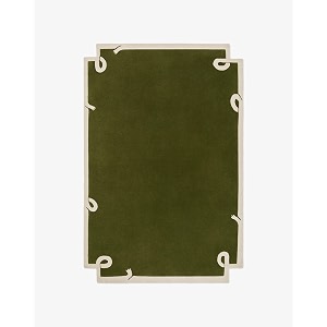 Hand-Tufted Wool Carpet for Hall 12x15 feet