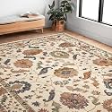 Hand-Tufted Wool Carpet for Living Room 6x8