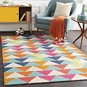Hand Tufted Wool Carpets Anti Shedding Rug