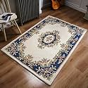 Hand-Tufted Wool Large Carpet for Living Room