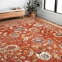 Hand-Tufted Wool Large Carpet for Living Room