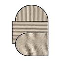 Hand-Tufted Woolen Carpet for Living Room 6x9