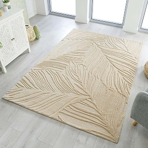Hand-Tufted Woolen Large Carpet for Living Room