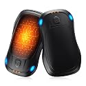 Hand Warmers Rechargeable 2 Pack, MKG Electric Hand Warmer, 24Hrs Long Lasting, Ultra-Light Pocket Heater with 3 Levels for Camping, Hunting, Golf, Women Men Winter Gift