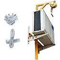 Hand Winch + Bracket, Air Conditioning Installation and Removal Tools YIJIAN (Color : 150kg Shelf+Self-Lock Winch 25m)