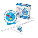 hand2mind Advanced NumberLine Clock Class Set, Set of 25