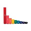 hand2mind Rainbow Fraction Tower Equivalency Cubes, Decimal Fraction Equivalency, Math Blocks, Montessori Math Rods, Fraction Manipulatives, Classroom Manipulatives for Elementary School (51 Pieces)