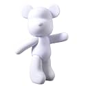 HANDA DIY Painting Kit Set - Bear Fluid Teddy Violent Gloomy Doll Figurine Toys Gift for Birthday Valentines (13.4 inch, Bear Mold)