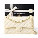 Handbag Candle in GiftBox - Haute Mess - Designer Gifts for Women - High End Luxury Candles for Women - Gift for Girlfriend - Luxury Gifts for Mom - Classy Bridal Shower Gift - Purse Candle