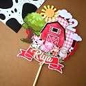 Handcrafted 3D Custom Farm Boy Cake Topper
