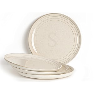 bodhi house porcelain quarter plates set 4 pieces spanish white
