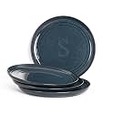 Bodhi House Porcelain Quarter Plates Set, 4 Pieces, Sapphire Blue