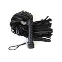 Handcrafted Gentle Horse Whip - 19.7 and 27.6 Inches Genuine Leather Ridint Tools - Thick Equestrian Training and Riding Essential