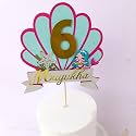 Handcrafted Mermaid Cake Topper