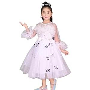 handcrafted pori ethnic party frock for