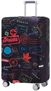 handcuffs suitcase cover luggage cover trolley travel covers washable dust proof anti-scratch suitcase protector medium luggage cover