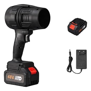 handheld electric portable air blowerturbo jet blower cordless 48vhandheld high powerful blow brushless motor for extra runtimefor carhome cleaning corner road cleaning