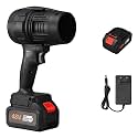 Handheld Electric Portable Air Blower,Turbo Jet Blower Cordless 48V,Handheld High Powerful Blow Brushless Motor for Extra runtime,for Car,Home Cleaning Corner, Road Cleaning