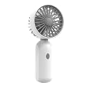 Handheld Fan, USB Portable Cooling Fan with 3-Speeds, Rechargeable Handheld, Foldable Desk and Hand, USB Wind Powerful Small For Travel, Silent and Lightweight for Kids and Adults