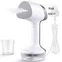 HomeBasic 1300W Garment Steamer for Clothes | Vertical Steamer with Ceramic Soleplate | 25 Sec Fast Heat-Up | 250ml Water Tank | 26g/min Steam Output | Handheld Clothes Steamer