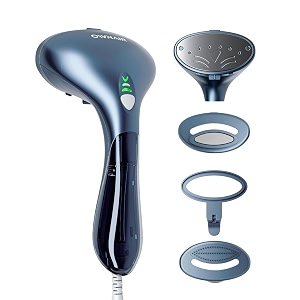 ownair steamer for ironing clothes - 1500w handheld garment steamer - 24gmin high steam fast heat-up in 15s 110ml tank vertical amp horizontal hand hold steam iron for clothes and fabrics
