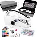 Handheld Sewing Machine,Portable Hand Sewing Machine with Quick Stitch Mini Mender with 20 Thread Spools &amp; Complete Accessory Kit,Suitable for Clothes DIY,Sewing Machine for Beginners.