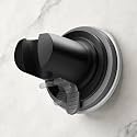Handheld Shower Head Holder Suction (1, Matt Black)