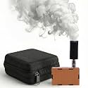 Handheld Smoke Machine Mini - Portable Battery Powered Fog Generator for Parties, Photos &amp; Indoor Events (Flat Nozzle)