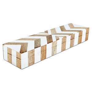 handicrafts home handmade marquet chevron decorative jewelry box organizer  keepsakes trinkets and home decor  antique coffee table storage memory box farmhouse style decor 10x25x15
