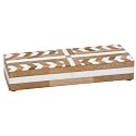 Handicrafts Home Handmade Patisserie Decorative Jewelry Box Organizer – Keepsakes, Trinkets, and Home Decor – Antique Coffee Table Storage, Memory Box, Farmhouse Style Decor Adorn, 10x2.5x1.5