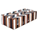Handicrafts Home Handmade Marquet Cosmo Collection Decorative Jewelry Box Organizer – Keepsakes, Trinkets, and Home Decor – Antique Coffee Table Storage, Memory Box, Farmhouse Style Decor, 10x4.5x2.5